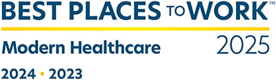 Modern Healthcare Best Places to Work 2025