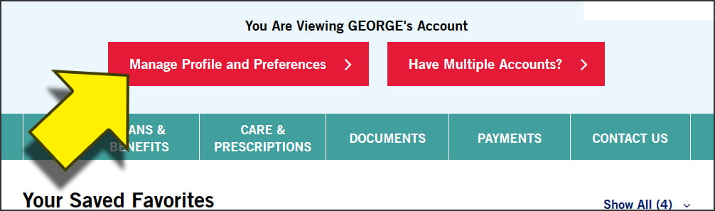 How to access member portal communication preferences 2